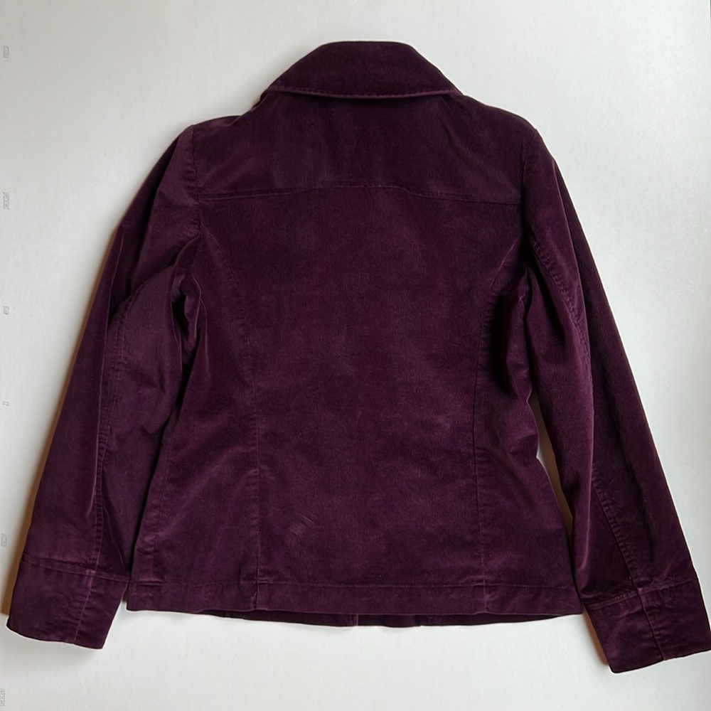 Talbots velour jacket - Picture 2 of 5